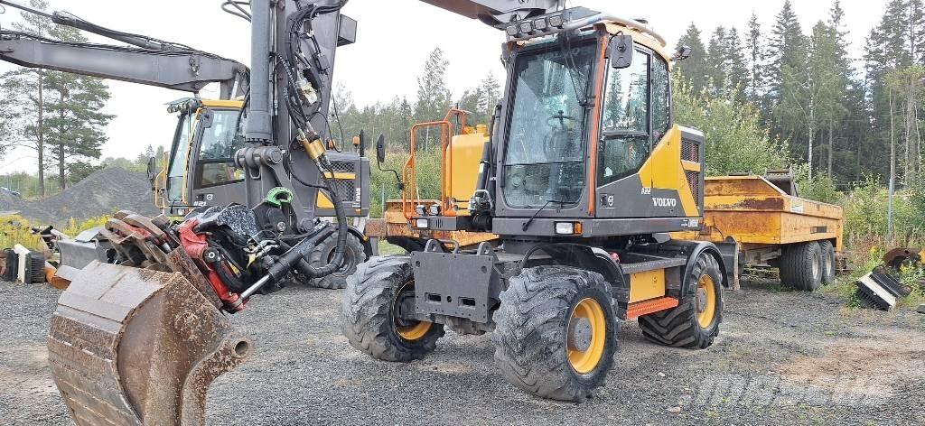 Volvo EWR 150 E Kolesové rýpadlá