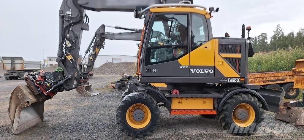 Volvo EWR 150 E Kolesové rýpadlá