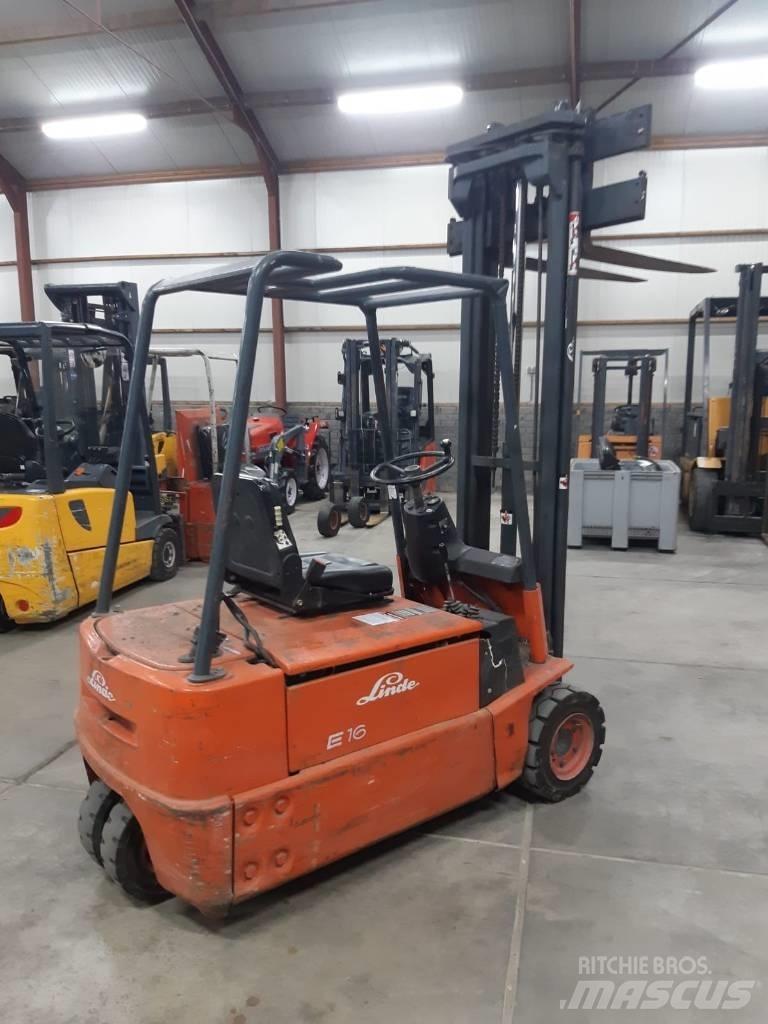 Linde E 16 Akumulátorové vozíky