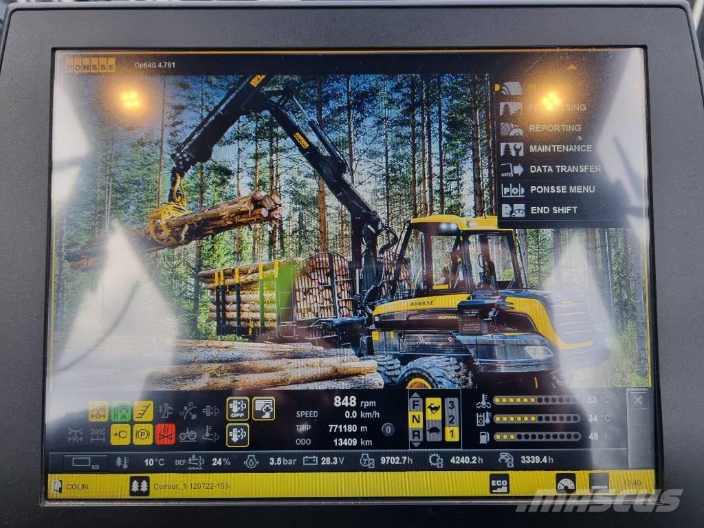 Ponsse Buffalo 8W Lesné traktory