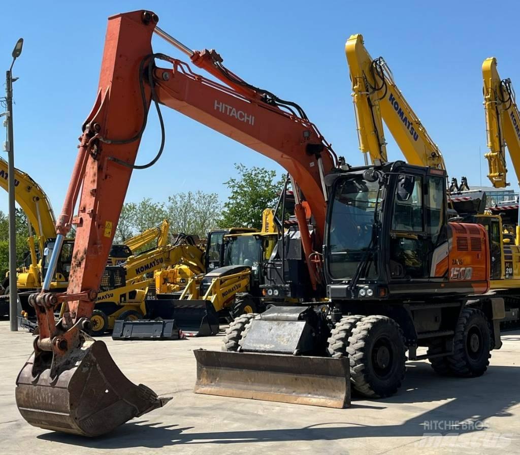 Hitachi ZX150W-7 Kolesové rýpadlá