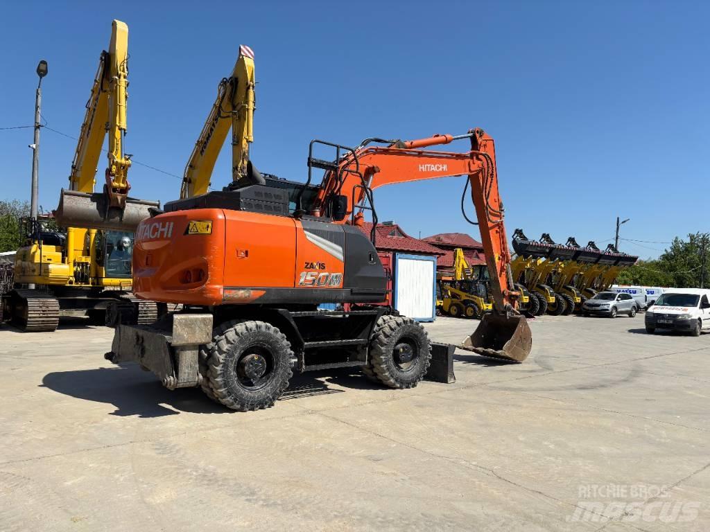 Hitachi ZX150W-7 Kolesové rýpadlá