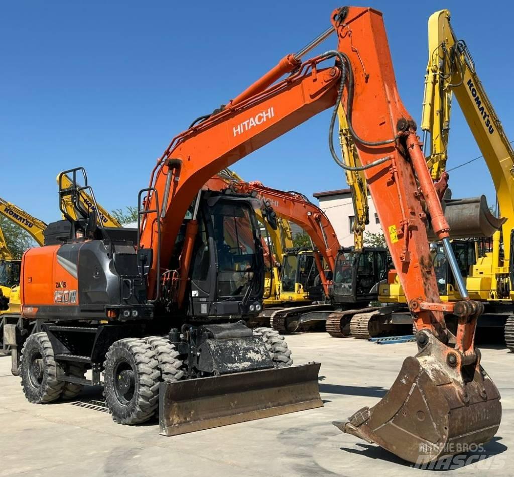 Hitachi ZX150W-7 Kolesové rýpadlá