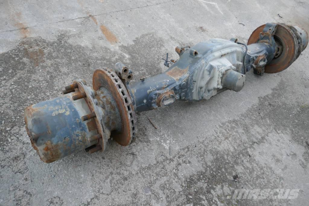 Scania R 650 Nápravy