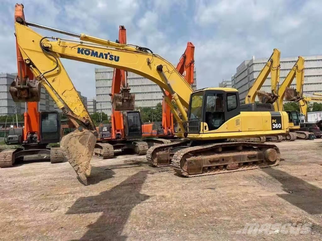 Komatsu PC 360-7 Pásové rýpadlá