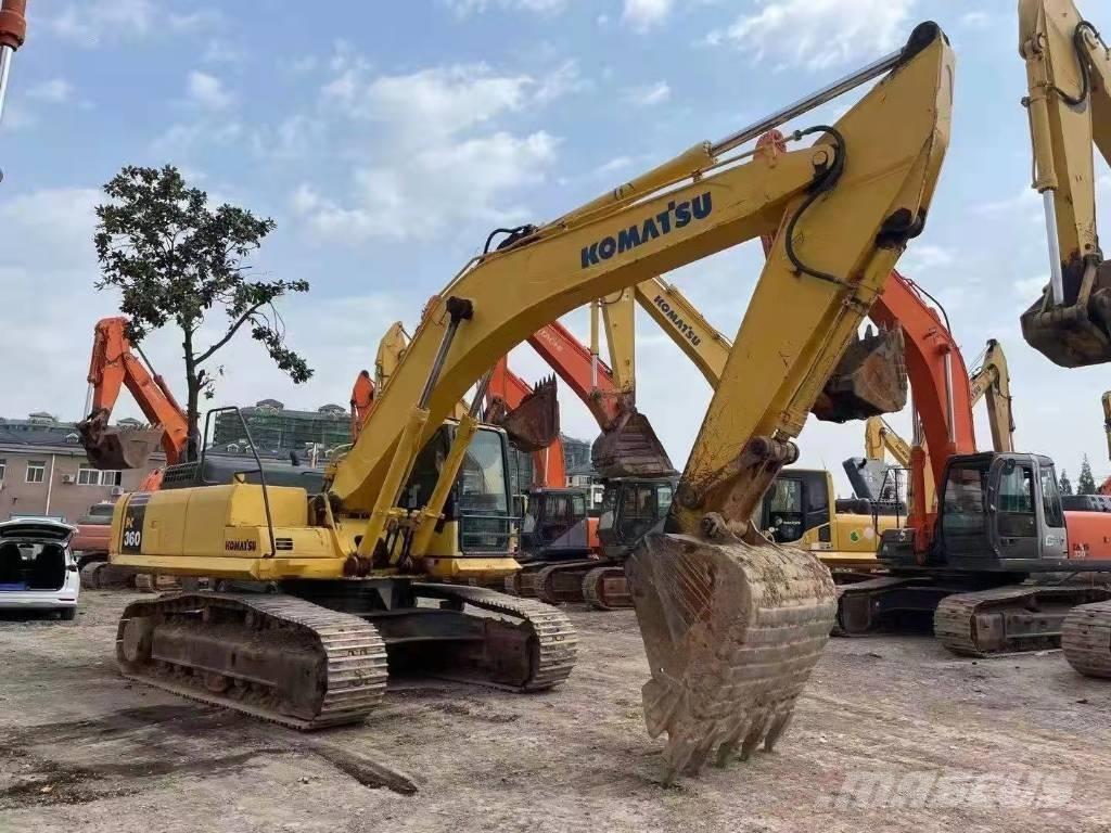 Komatsu PC 360-7 Pásové rýpadlá