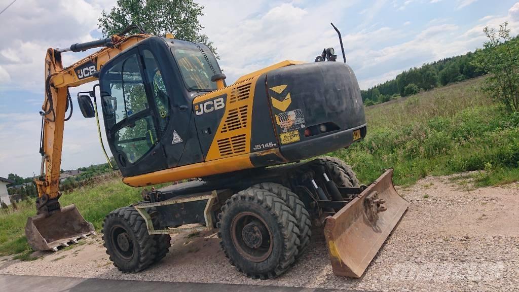 JCB JS 145 W Kolesové rýpadlá