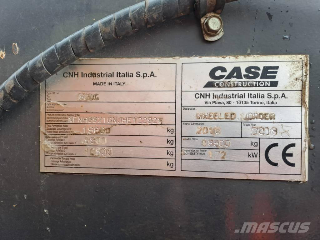 CASE 821 G Evolution Kolesové nakladače