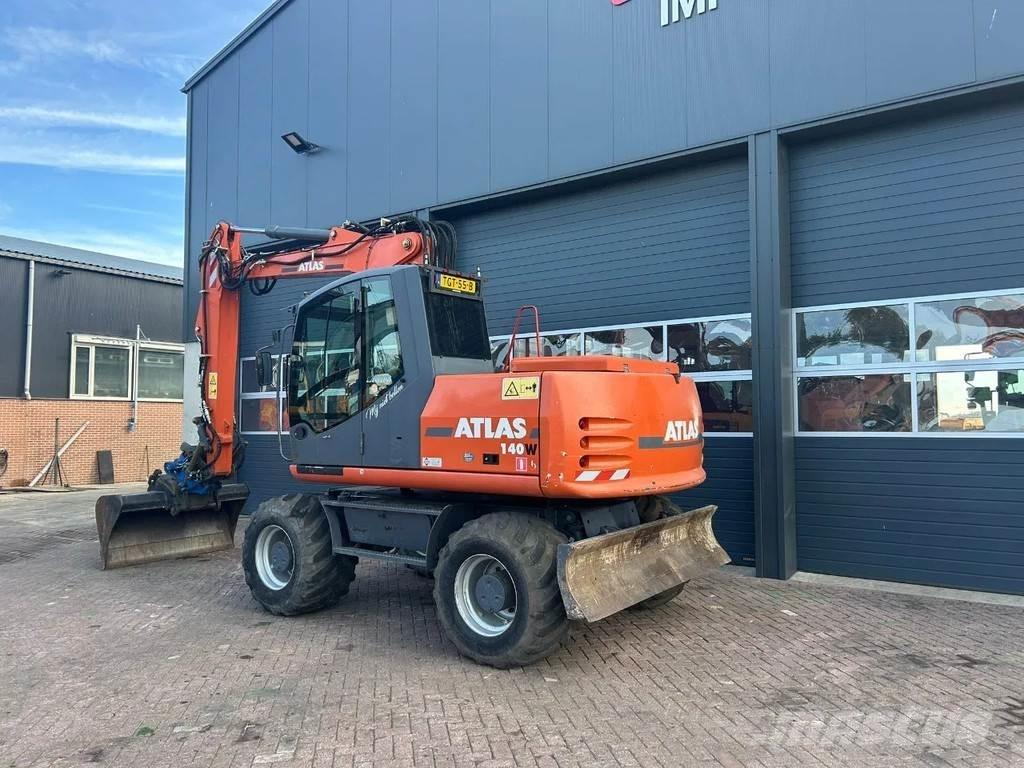 Atlas 140W Kolesové rýpadlá