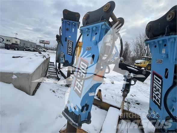  DIESEL DE120 Búracie kladivá / Zbíjačky