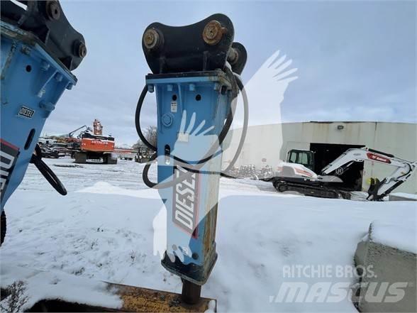  DIESEL DE120 Búracie kladivá / Zbíjačky