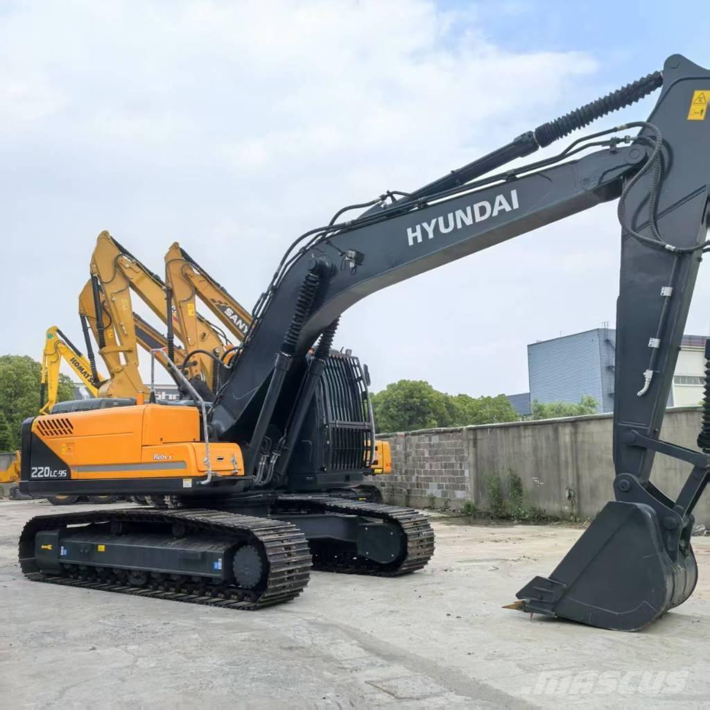 Hyundai r220lc-9s Midi rýpadlá 7 t - 12 t