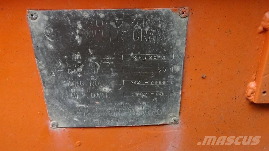 Hitachi KH 180-3 GLS Pilierovej žeriav