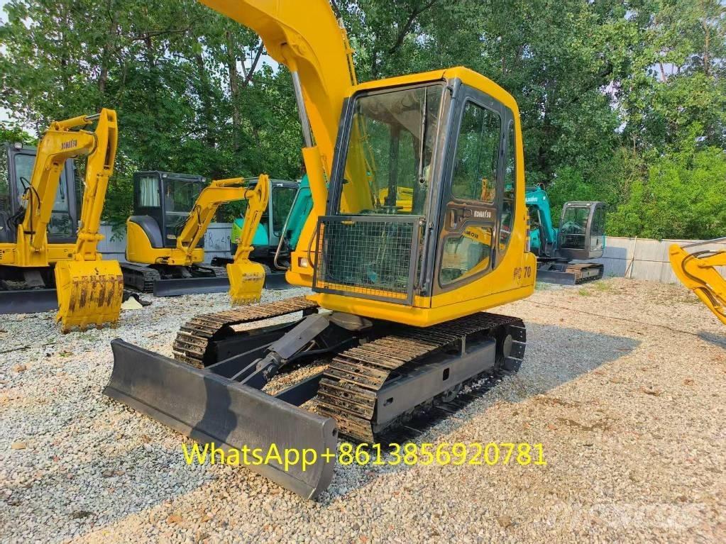 Komatsu PC 70-7 Pásové rýpadlá