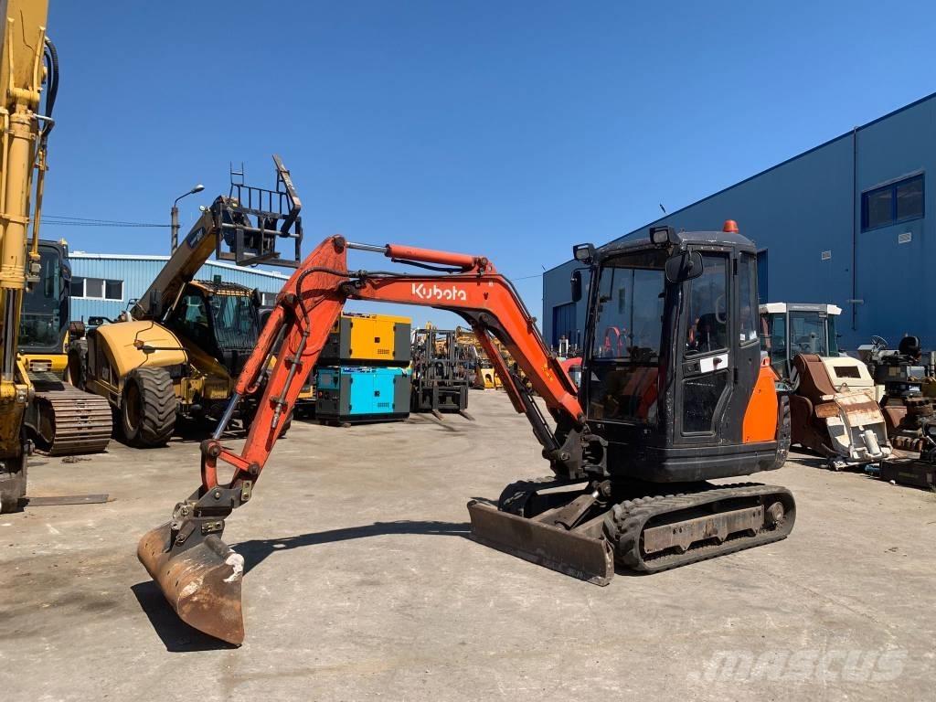 Kubota KX 61-3 Mini rýpadlá < 7t