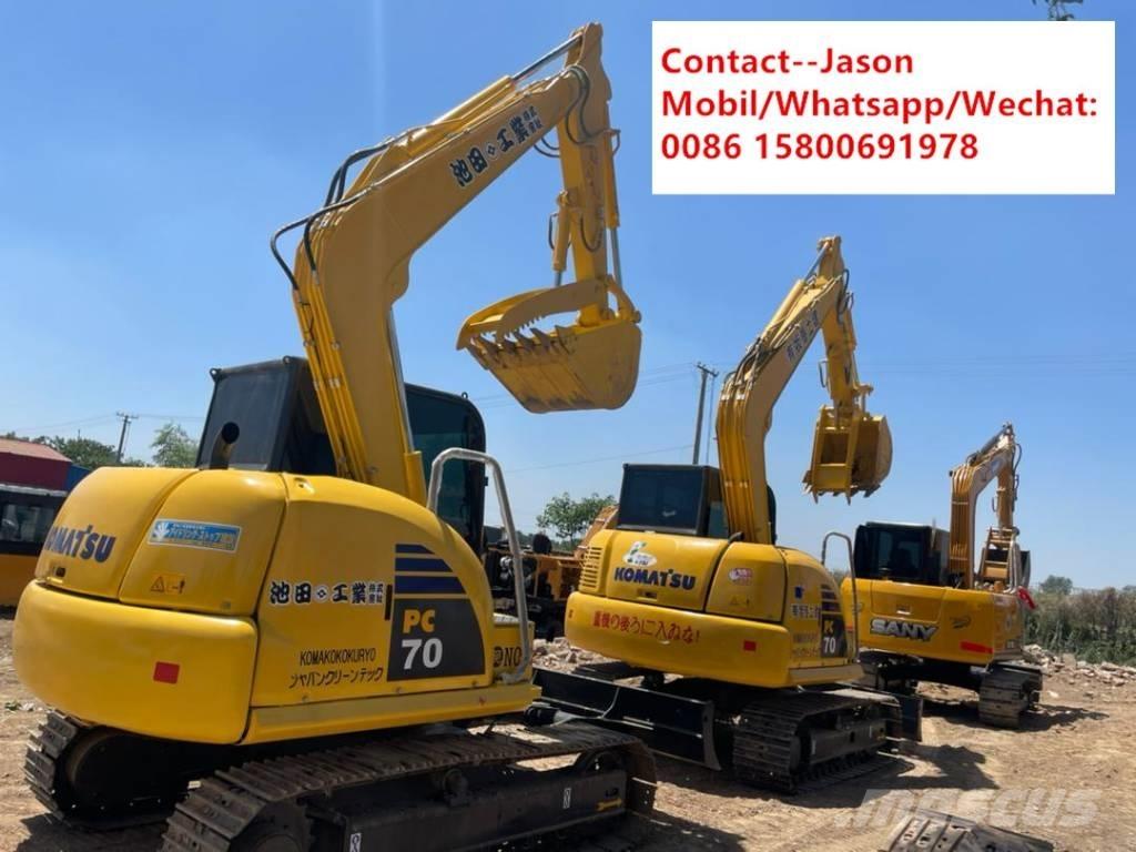 Komatsu PC 70-8 Pásové rýpadlá