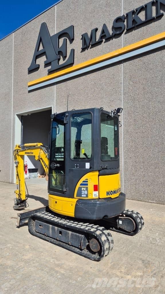 Komatsu PC 26 MR-3 Mini rýpadlá < 7t