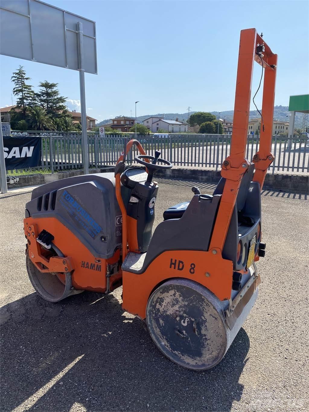 Hamm HD 8 Tandemové valce