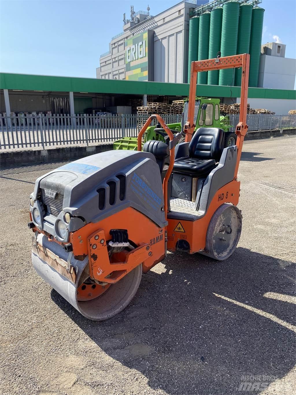 Hamm HD 8 Tandemové valce