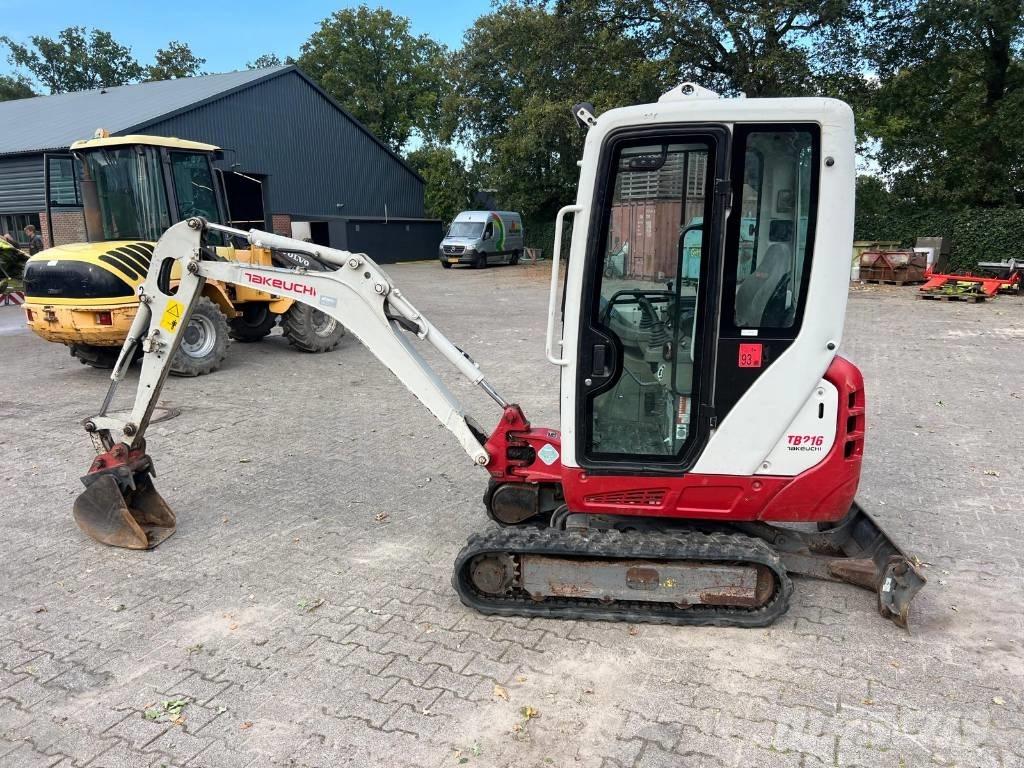 Takeuchi TB 216 Mini rýpadlá < 7t