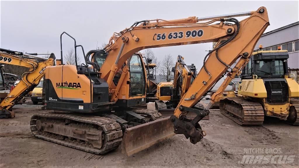 Hyundai R125 Pásové rýpadlá