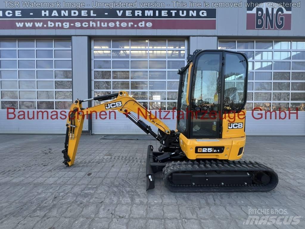 JCB 25Z -werkneu- Mini rýpadlá < 7t