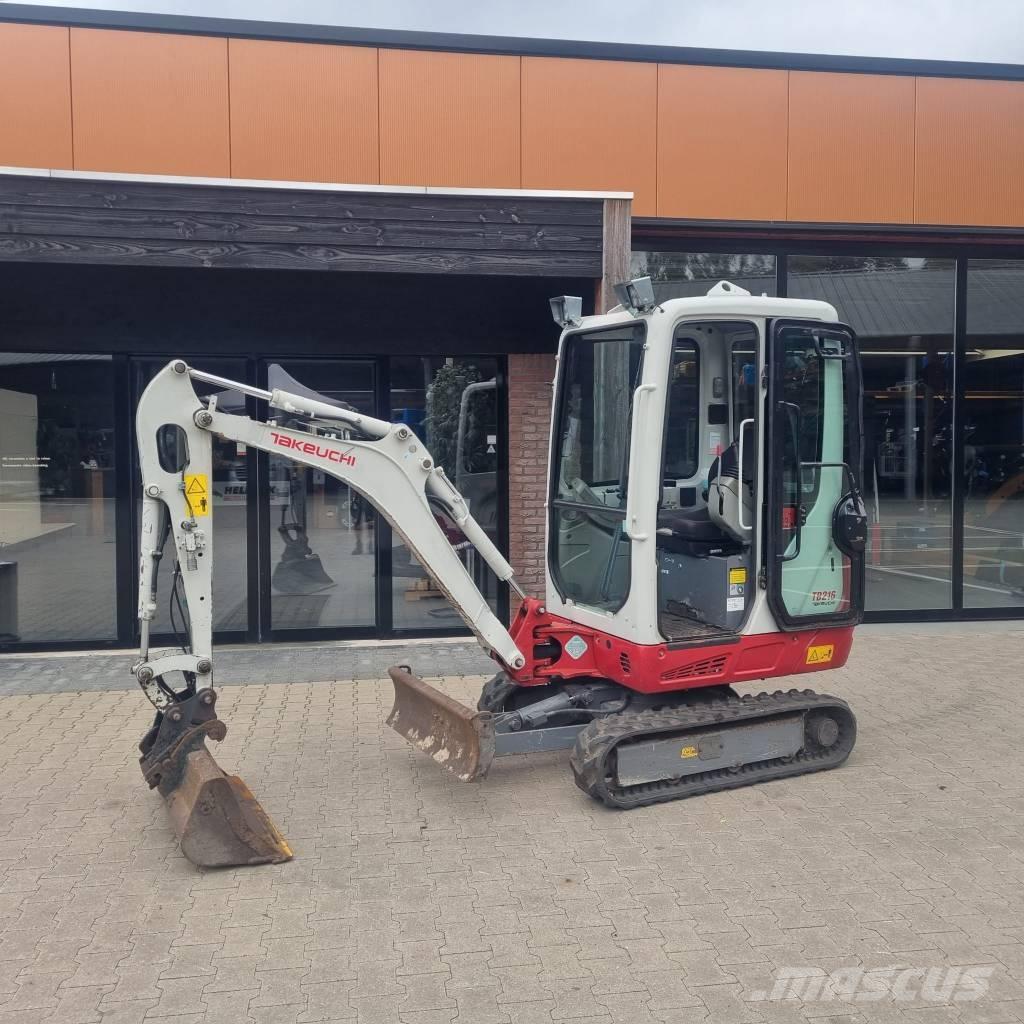 Takeuchi TB 216 Mini rýpadlá < 7t
