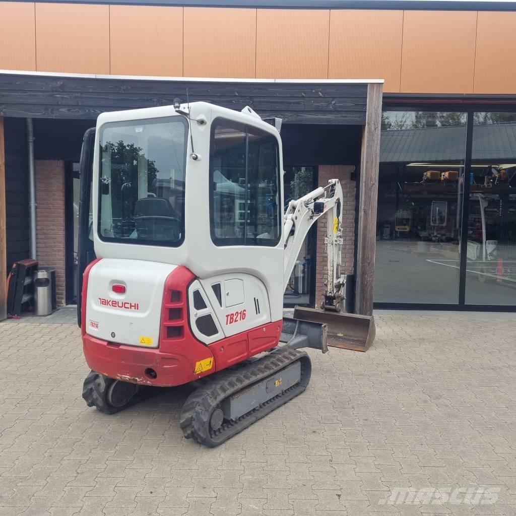 Takeuchi TB 216 Mini rýpadlá < 7t