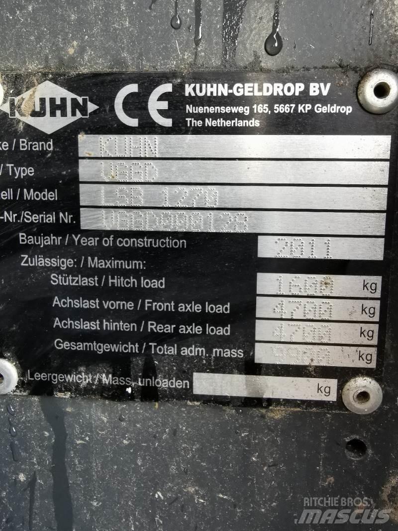 Kuhn LSB 1270 Lisy na hranaté balíky