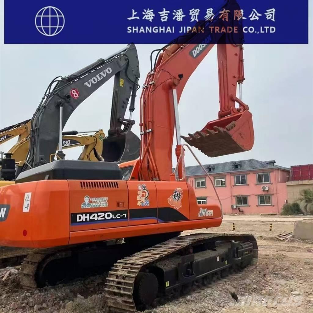 Doosan DH 420-7 Pásové rýpadlá