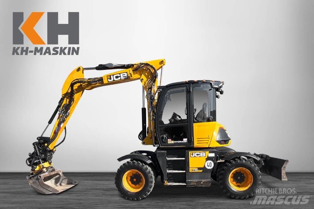 JCB 110 W Hydradig Kolesové rýpadlá