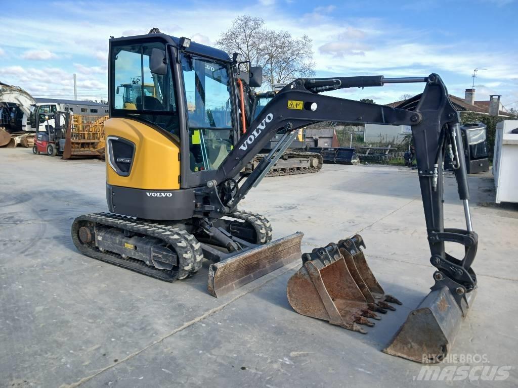 Volvo JECR25D Mini rýpadlá < 7t