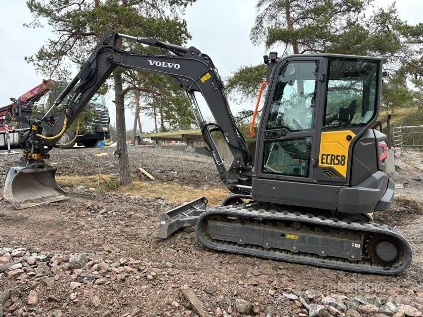 Volvo ECR58F Mini rýpadlá < 7t