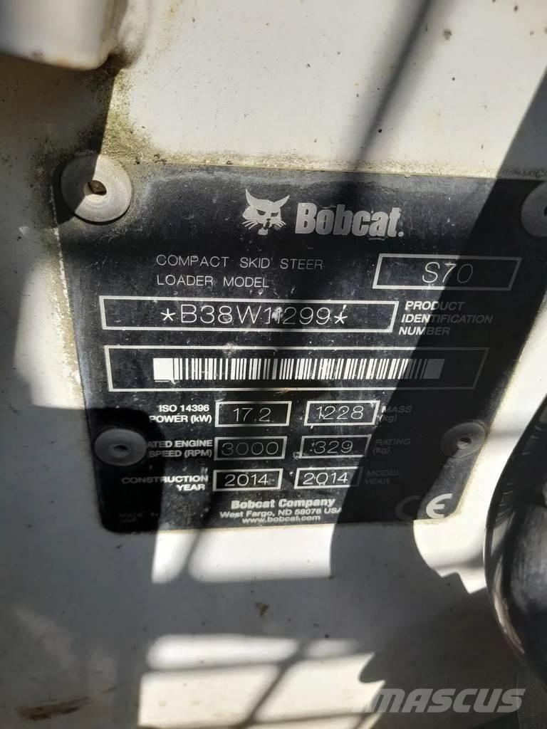 Bobcat S70 Šmykom riadené nakladače