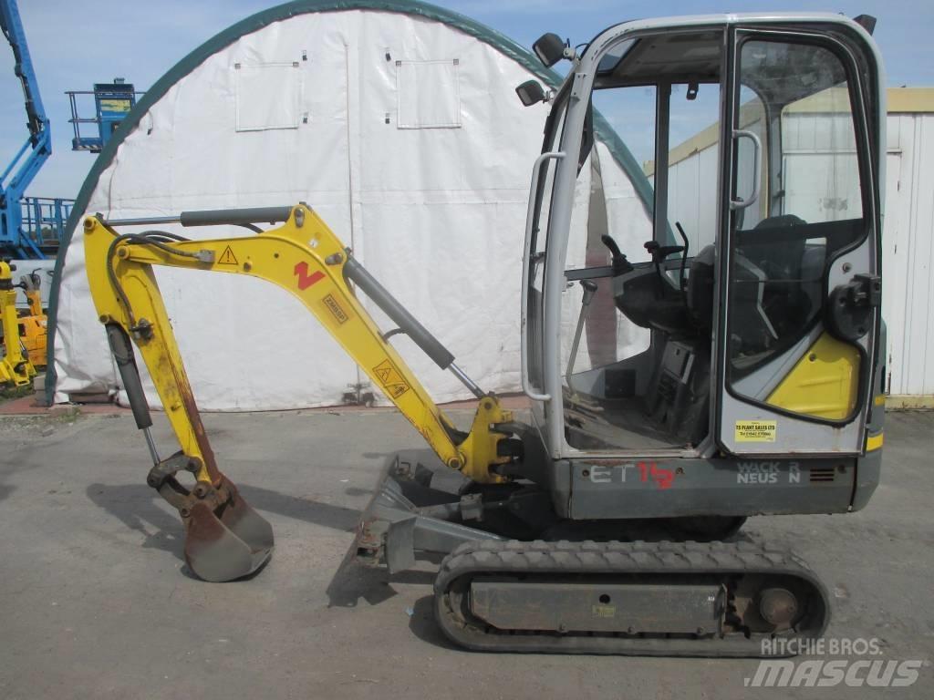 Wacker Neuson ET 16 Mini rýpadlá < 7t