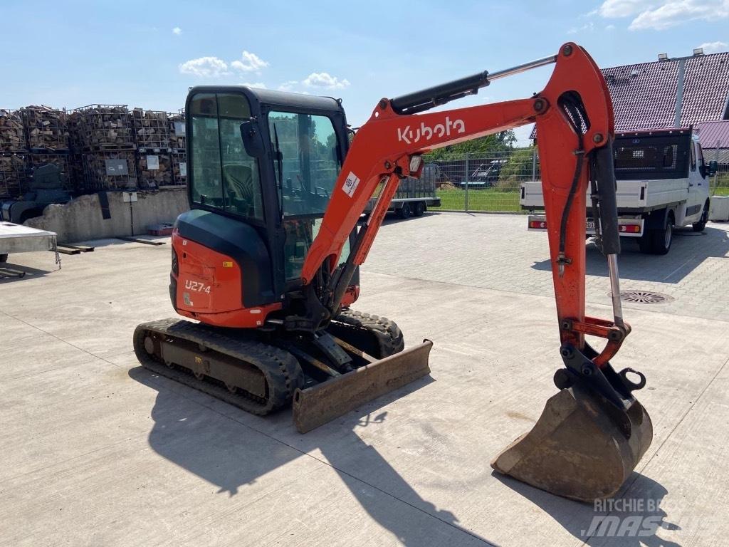 Kubota U 27-4 Mini rýpadlá < 7t