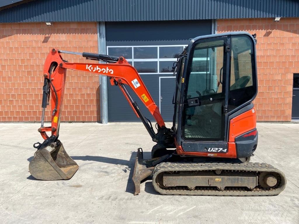 Kubota U 27-4 Mini rýpadlá < 7t