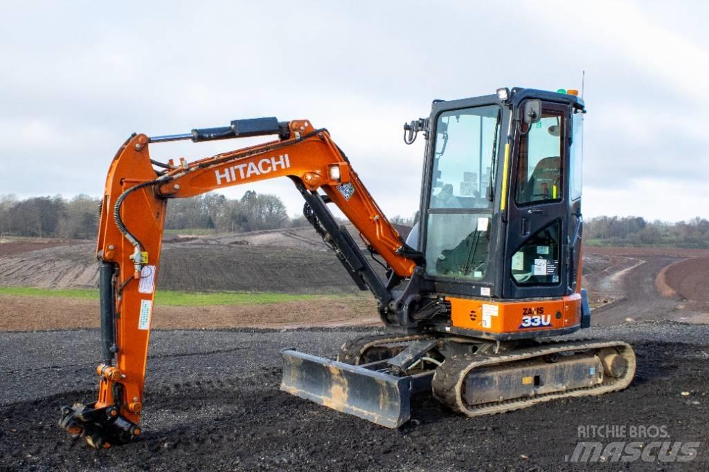 Hitachi ZX33U-6 Mini rýpadlá < 7t