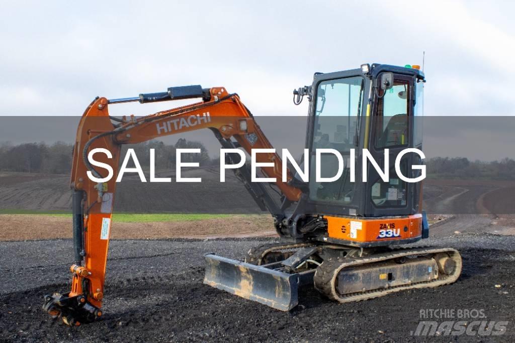 Hitachi ZX33U-6 Mini rýpadlá < 7t
