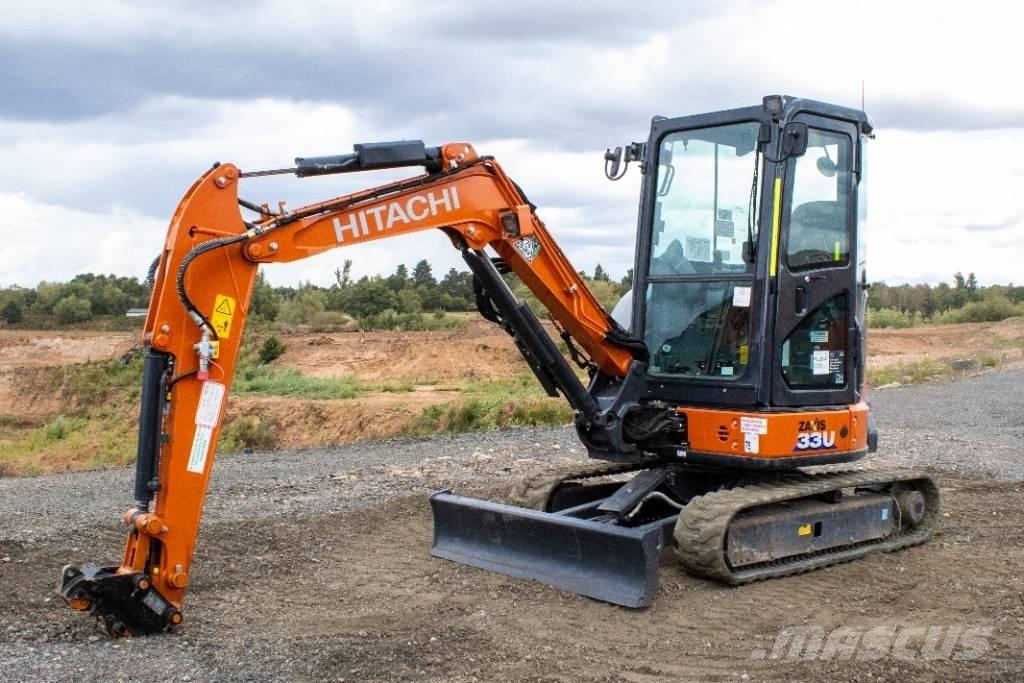 Hitachi ZX33U-6 Mini rýpadlá < 7t