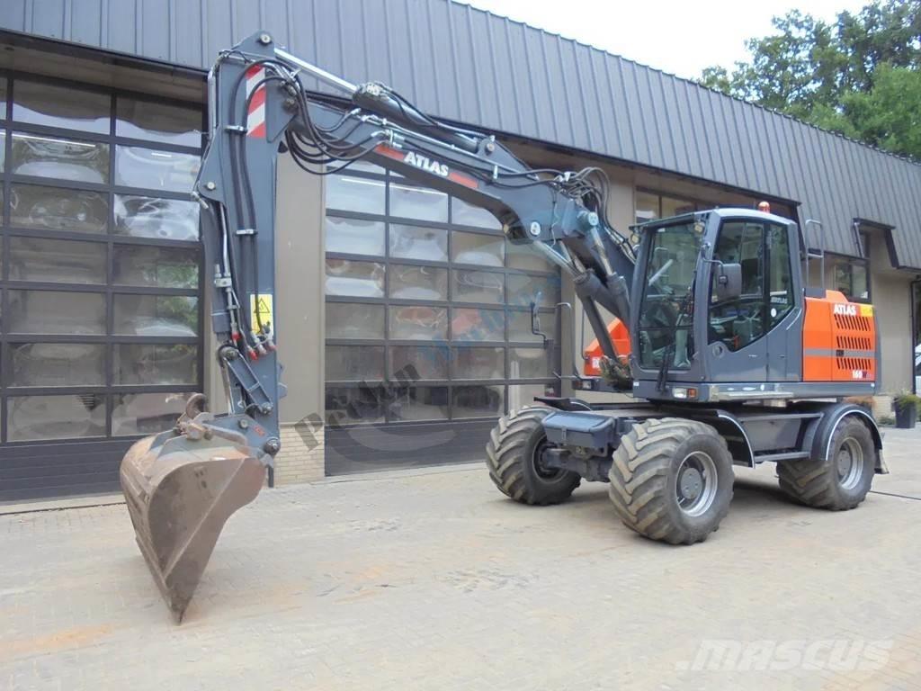 Atlas 160 W Kolesové rýpadlá