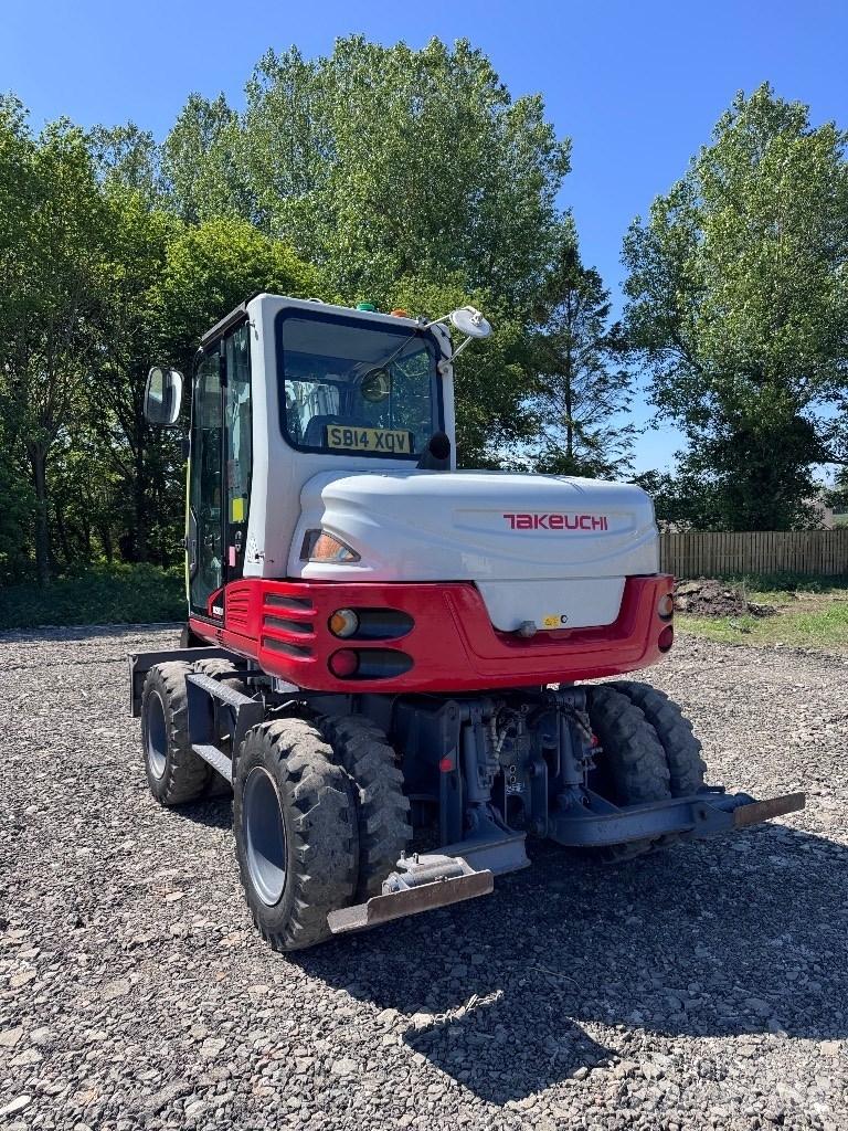 Takeuchi TB 295 W Kolesové rýpadlá