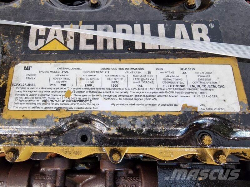 CAT 3126B Motory
