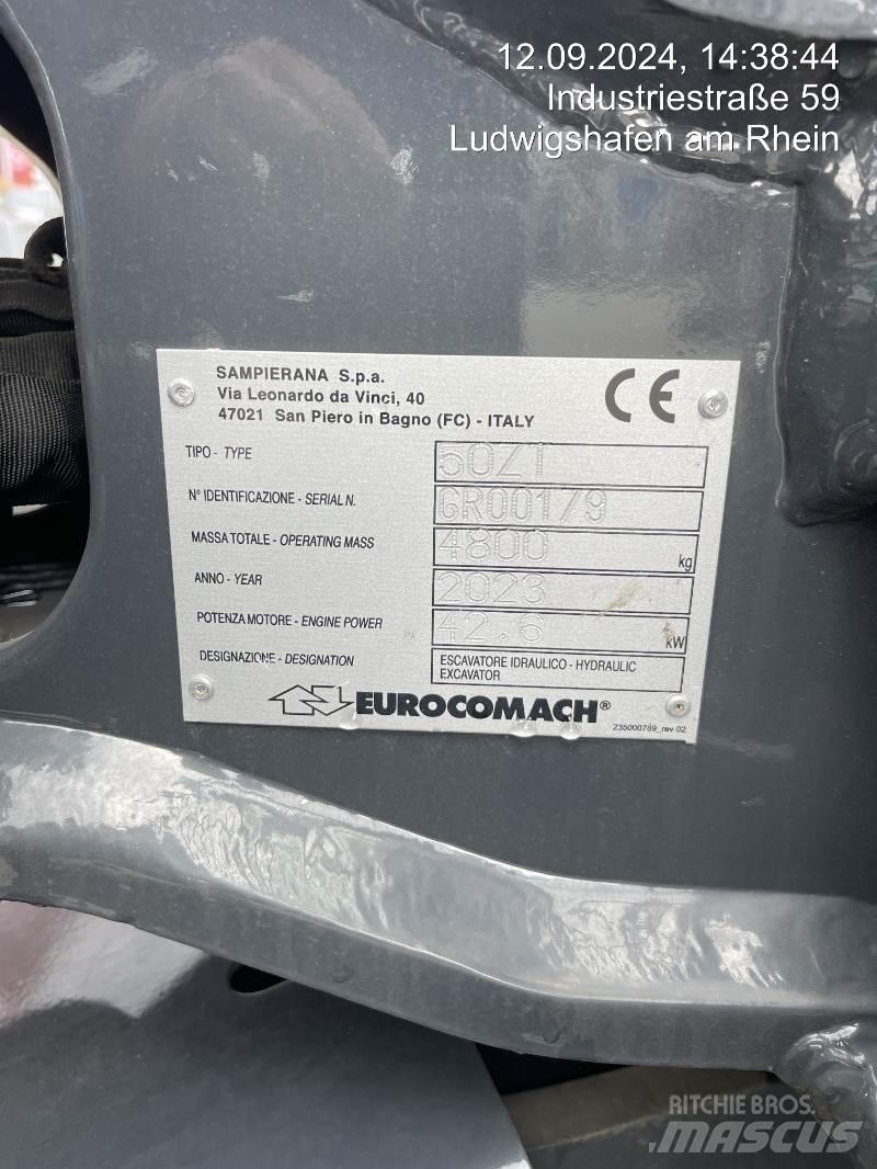 Eurocomach 50ZT Mini rýpadlá < 7t