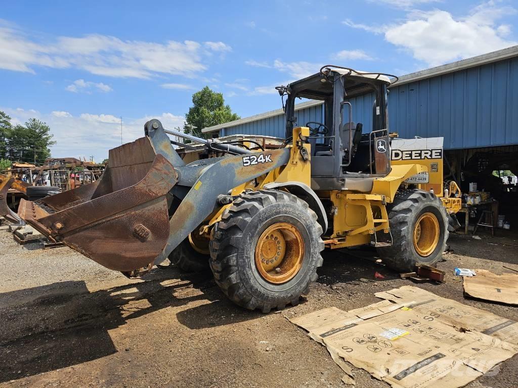 John Deere 524 K Kolesové nakladače