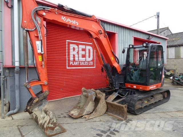 Kubota KX 080-4 Midi rýpadlá 7 t - 12 t