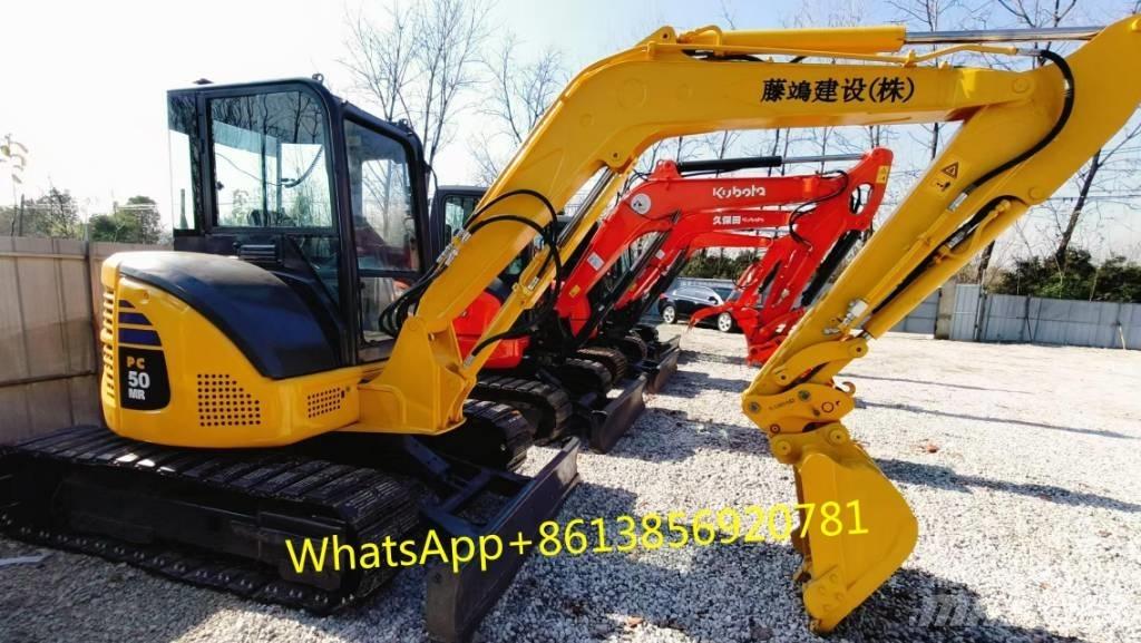 Komatsu PC 50 MR Mini rýpadlá < 7t