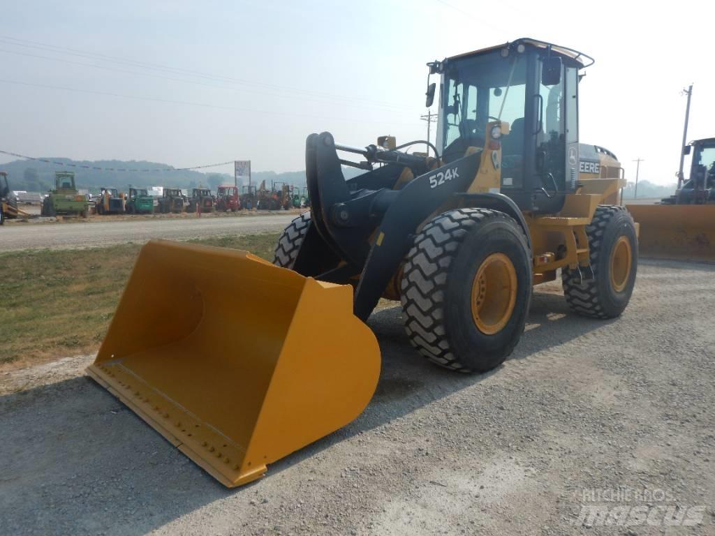 John Deere 524K Kolesové nakladače