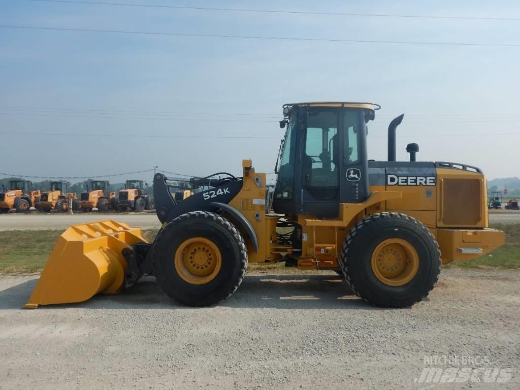 John Deere 524K Kolesové nakladače