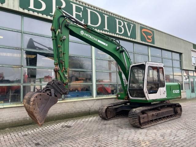 Hitachi EX120 Pásové rýpadlá